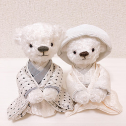 Wedding Bear 和装（受注制作） 1枚目の画像