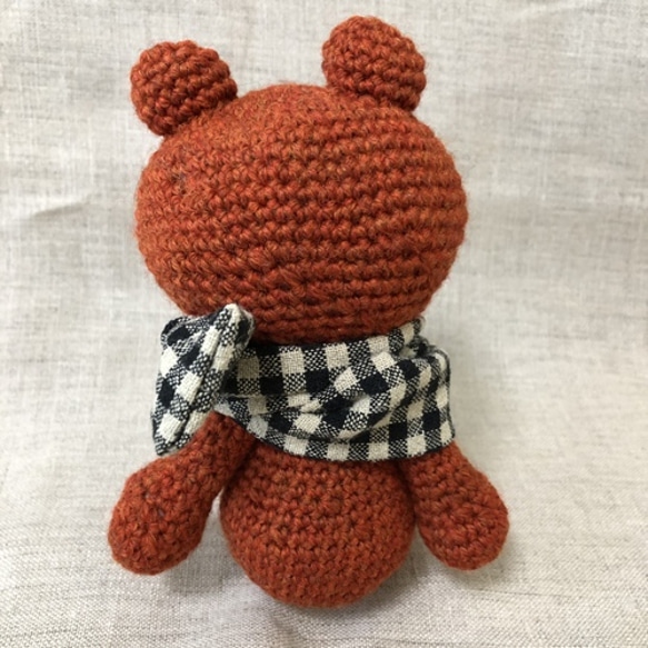 毛糸のくま　pome（Amigurumi bear Pome) 4枚目の画像