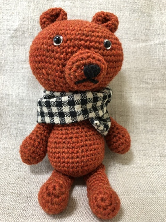 毛糸のくま　pome（Amigurumi bear Pome) 7枚目の画像