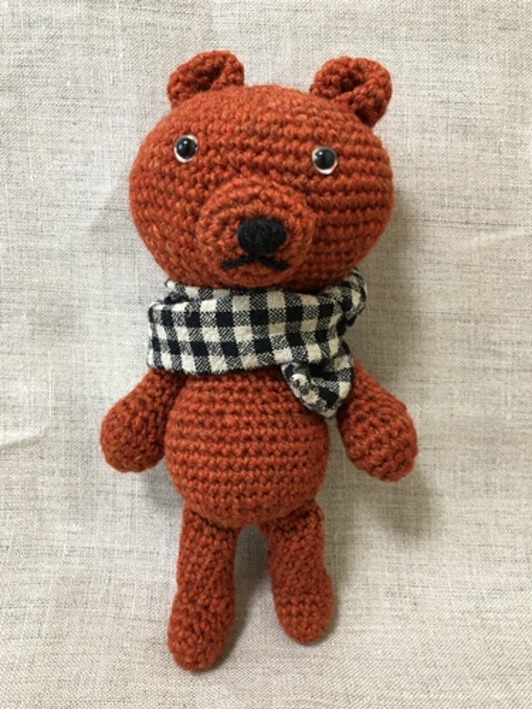 毛糸のくま　pome（Amigurumi bear Pome) 9枚目の画像