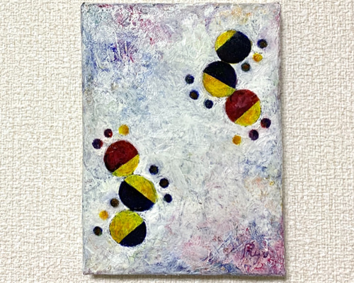 田渕眞兒　油絵　油彩　抽象画　s 田渕眞兒 油絵 油彩 抽象画 s