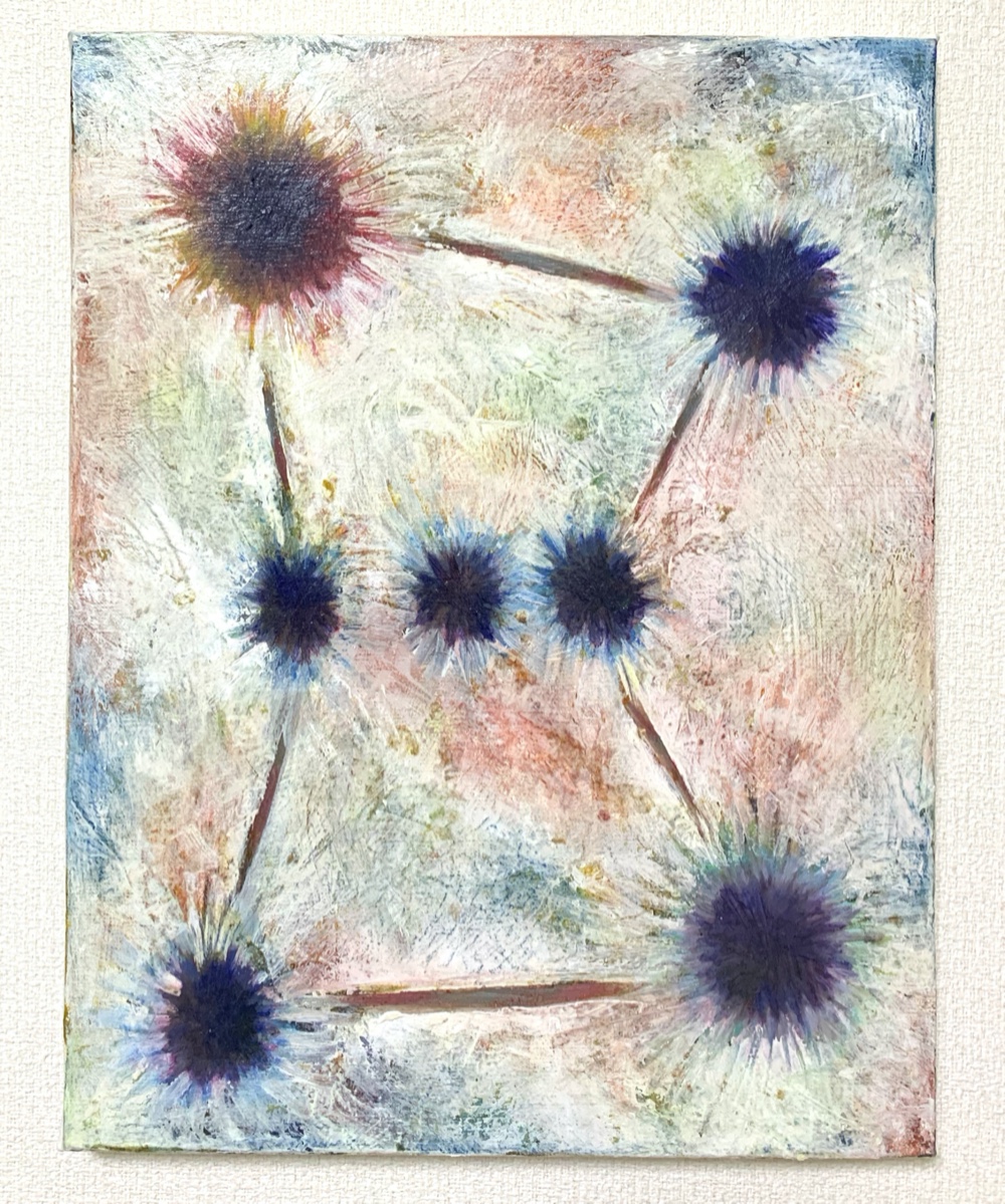 絵画 油絵 原画 抽象画 現代アート モダン インテリア F4 （絵画