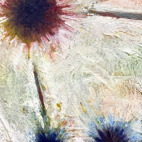 good blue(flozen star) 原画 painting 油絵 星 good blue(flozen star) 原画 painting 油絵 星