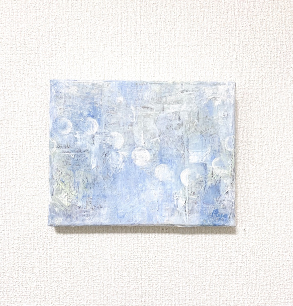【原画 油絵】静寂の月 1枚目の画像