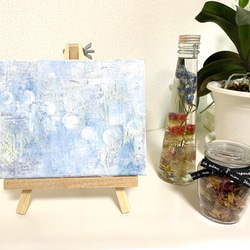 【原画 油絵】静寂の月 5枚目の画像