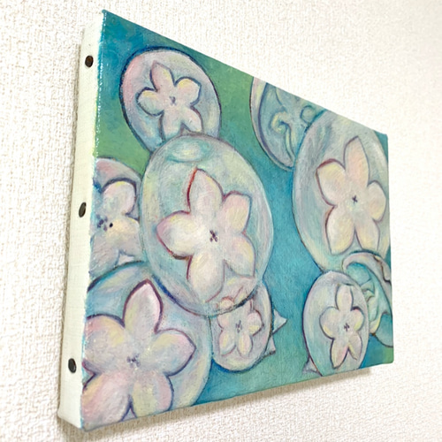 絵画　「クラゲの絵」原画/現代アート/モダンアート/抽象画/静物画/油彩画/額縁 絵画 「クラゲの絵」原画/現代アート/モダンアート/抽象画/静物