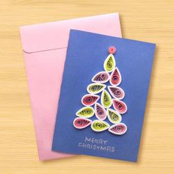 手工捲紙卡片：聖誕樹 N（聖誕卡、聖誕節） 第3張的照片