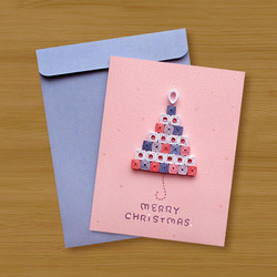 手工捲紙卡片：童話世界聖誕祝福_MERRY CHRISTMAS_C（聖誕卡、聖誕樹） 第3張的照片