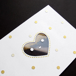 手工搖搖卡片 & 明信片：微笑愛心（情人卡、母親卡、婚禮賀卡、感謝卡、萬用卡） 第2張的照片