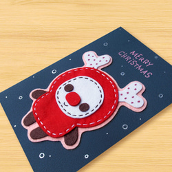 手工卡片：宇宙可愛小麋鹿（聖誕卡、聖誕節） 第2張的照片