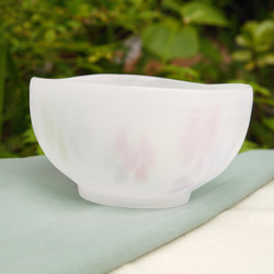 31000円に値下げしました故武田成功パートドウェール工法幻のガラス茶碗【夏嶺】 31000円に値下げしました故武田成功パートドウェール工法幻の