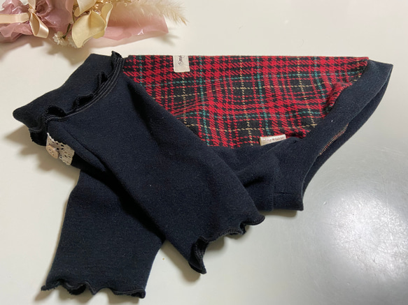 スコットチェック＊犬服＊ハンドメイド＊3S〜L＊猫の隠れ家 2枚目の画像