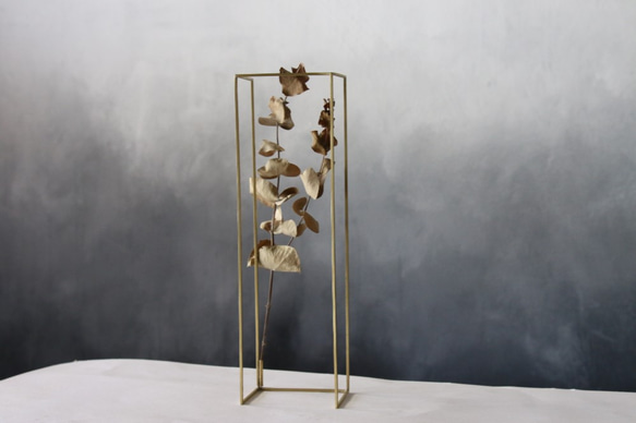 花瓶 一輪挿し / Brass plant holder 1枚目の画像