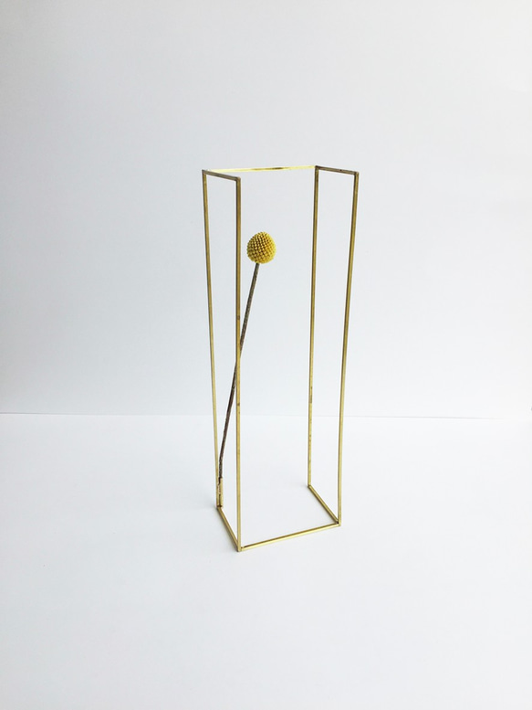 花瓶 一輪挿し / Brass plant holder 4枚目の画像