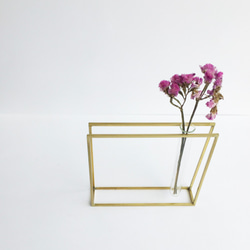 花瓶 / Brass plant holder 2枚目の画像