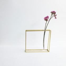 花瓶 / Brass plant holder 4枚目の画像