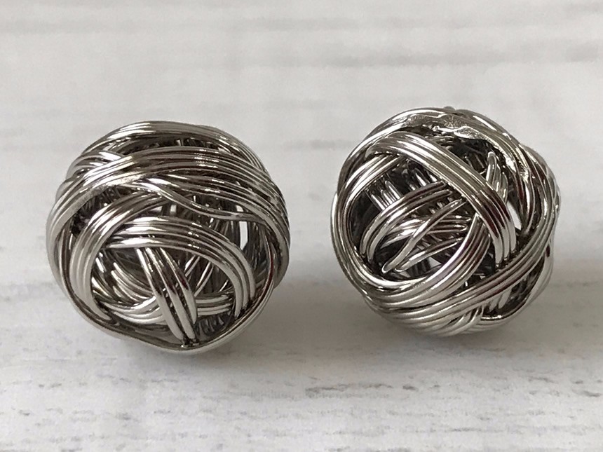 ワイヤーボール/8個/12mm/MT64/アクセサリー パーツ 金具