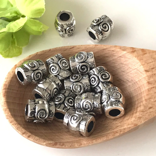 メタル ビーズ 10個 MT135 アクセサリー パーツ アンティーク メタル ビーズ 10個 MT135 アクセサリー パーツ アンティーク