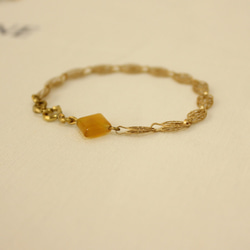 ◆hippie◆ Fasa│Limited-Edition Retro Hollow Brass Bracelet 2枚目の画像