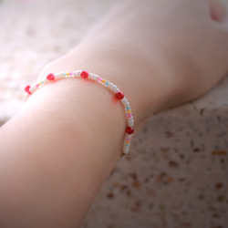 ◆hippie◆Rainbowland│Colorful Sweetie Beaded Bracelet 7枚目の画像