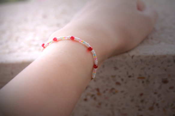 ◆hippie◆Rainbowland│Colorful Sweetie Beaded Bracelet 7枚目の画像