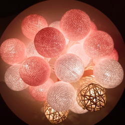 いちごガーランドランプ