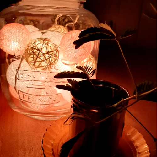 いちごガーランドランプ