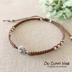 ペア価格】お揃いで身につけるワックスコードペアアンクレット♡選べる