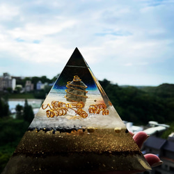 「 蒼穹 」奧剛石金字塔 第4張的照片