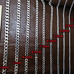 喜平チェーン 7.2mm 50cm ネックレス シルバー925 6枚目の画像