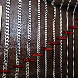 喜平チェーン 7.2mm 60cm ネックレス シルバー925 6枚目の画像
