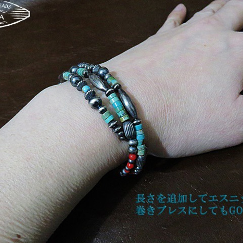 インディアンジュエリー ナバホ族 ビーズ ネックレス ターコイズ インディアンジュエリー ナバホ族 ビーズ ネックレス ターコイズ