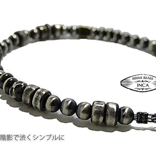 チャコ様 アンティーク ナバホパール ブレスレット 銀 シルバー