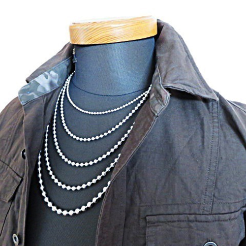 ボールチェーン 3mm 60cm ネックレス シルバー925 シルバー