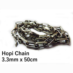 ホピ族 3.3mm 50cmネックレス チェーン シルバー インディアン