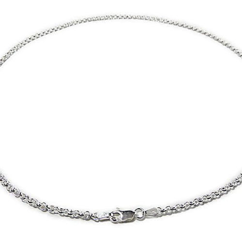 ロールチェーン シルバー925 ネックレス 2.7mm 55cm ネックレス