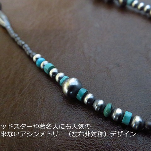 インディアンジュエリー ナバホ族 ビーズ ネックレス ターコイズ インディアンジュエリー ナバホ族 ビーズ ネックレス ターコイズ