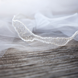 [ファニー]手作りの結婚式の宝石類のブライダルヘアアクセサリー 5枚目の画像