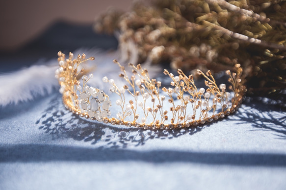 【レオナ]手作りの結婚式の宝石類のブライダルヘアアクセサリー 6枚目の画像