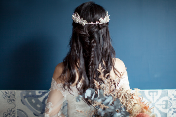 [ Cecily ]新娘髮飾 手作飾品 第7張的照片