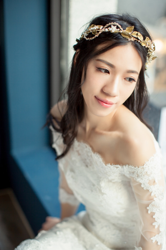 [ Erin ]新娘髮飾  手作飾品 婚禮 第6張的照片