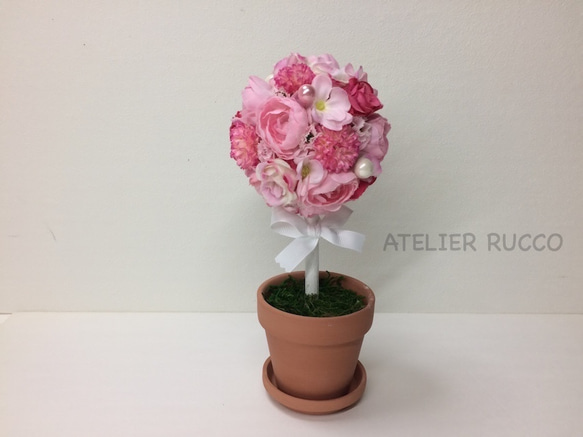 Topiary （cute pink＊9㎝×23㎝） 1枚目の画像