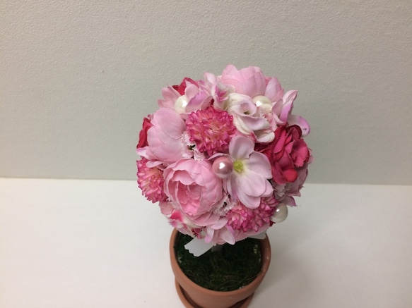Topiary （cute pink＊9㎝×23㎝） 2枚目の画像