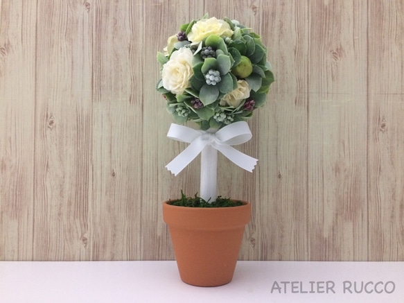 トピアリー＊ナチュラルシックなトピアリー アートフラワー ATELIER