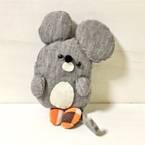 ネズミぬいぐるみ ぬいぐるみ akaza ichiko 通販 3559481