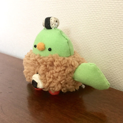 キミドリ鳥ぬいぐるみ 2枚目の画像