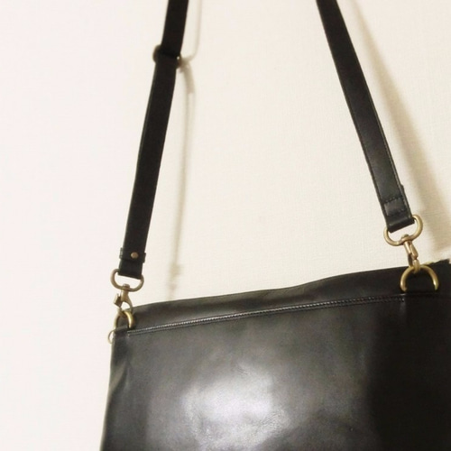 Aeta ブラックレザークラッチバッグ Aeta ブラックレザークラッチバッグ Aeta レザー クラッチバッグ 黒