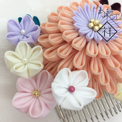 AMKfamily＊。ご確認画像。つまみ細工 髪飾り クリップ 滑り止め AMKfamily＊様 専用。ご確認画像。つまみ細工 髪飾り クリップ