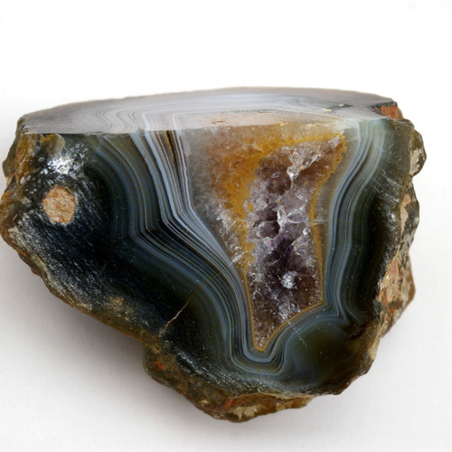 縞瑪瑙 (しまめのう) / Banded Agate (バンデットアゲート) 原石