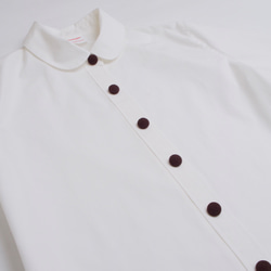 えり☆袖☆ボタン…色々選べるホワイトシャツ♡ 4枚目の画像